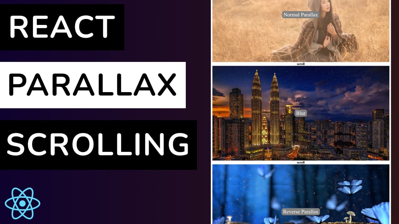 react parallax scroll